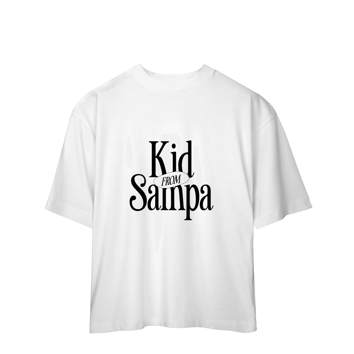 Kid from sampa • oversized, cor Branco