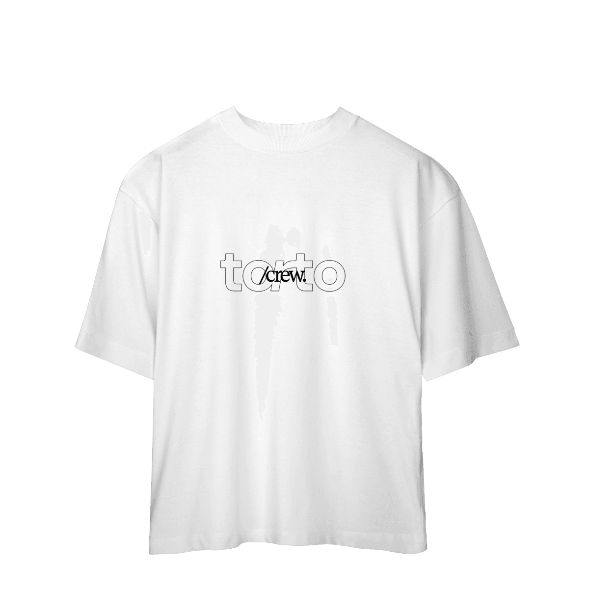 Torto crew • oversized, cor Branco