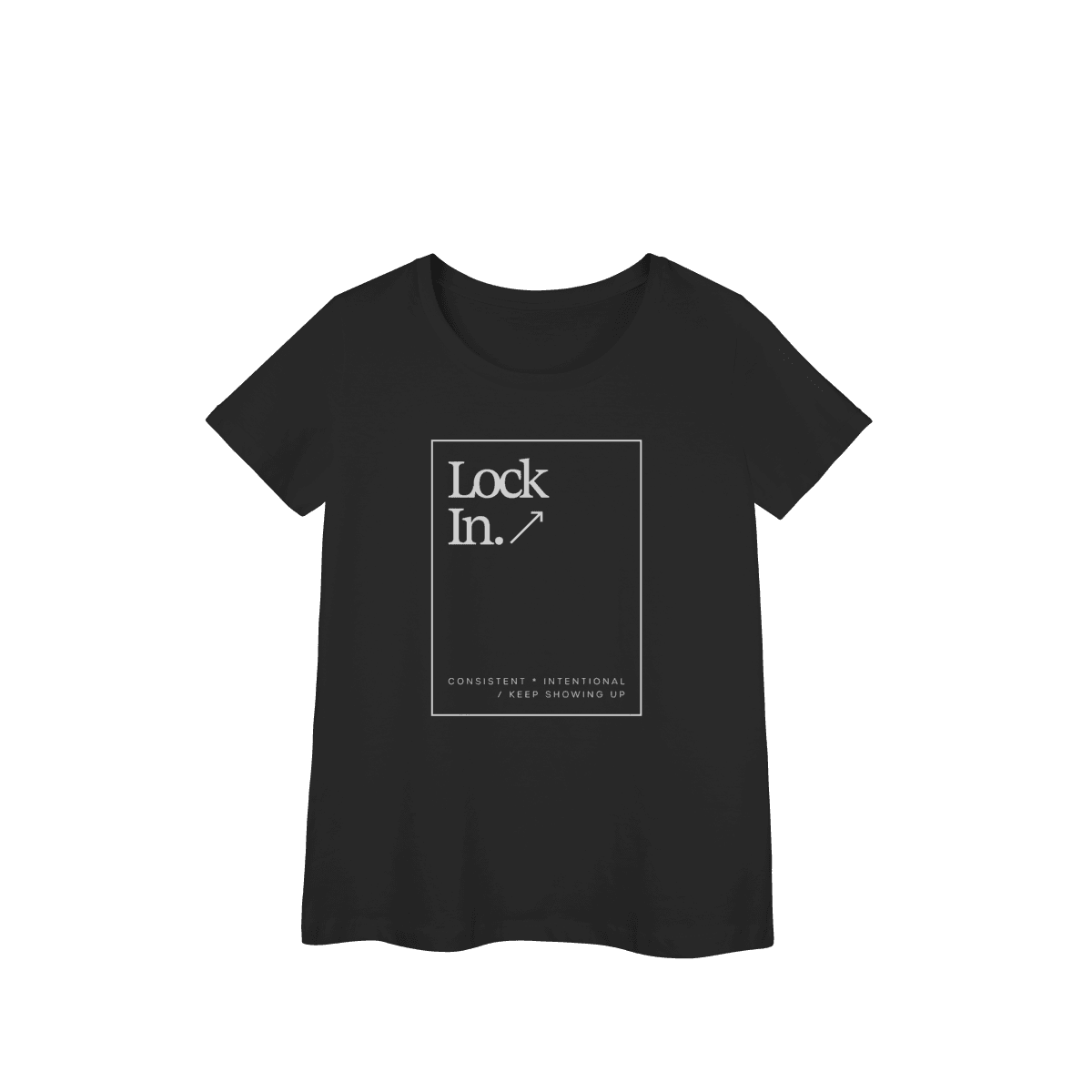 Lock in • baby look, cor Preto