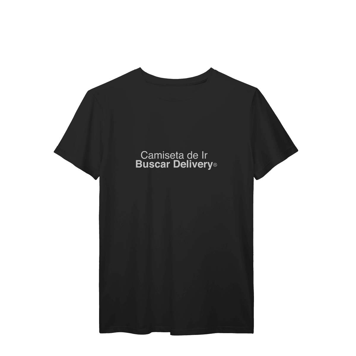 Camiseta de ir buscar delivery • camiseta, cor Preto