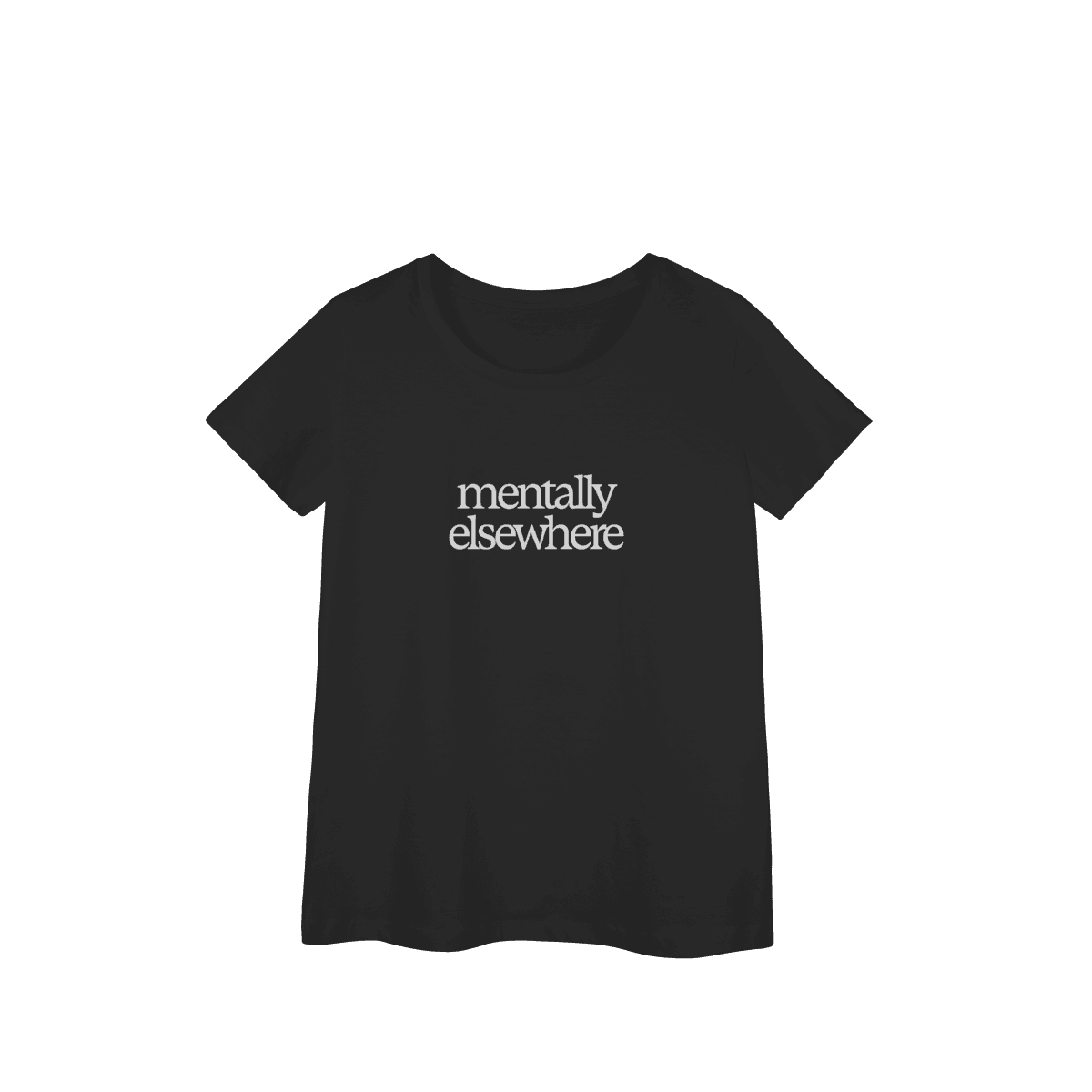 Mentally elsewhere • baby long, cor Preto