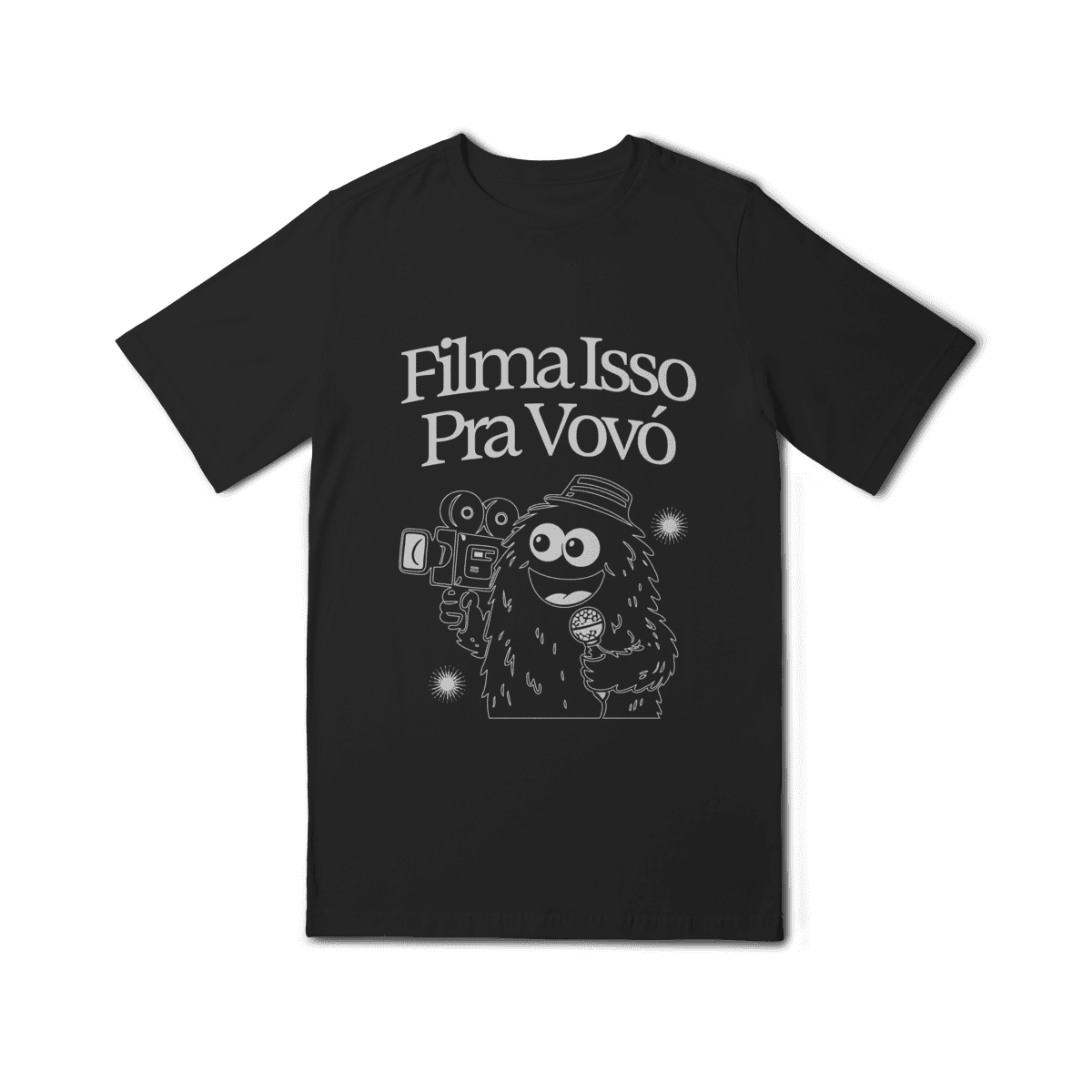 Filma isso pra vovó • infantil (10 a 14), cor Preto